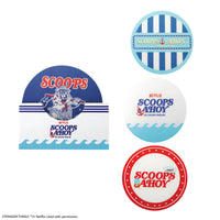 Set de 4 Sous-verres Scoops Ahoy