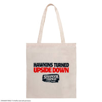 Tote Bag Hawkins Upside Down