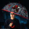 Parapluie Transparent Hellfire Club