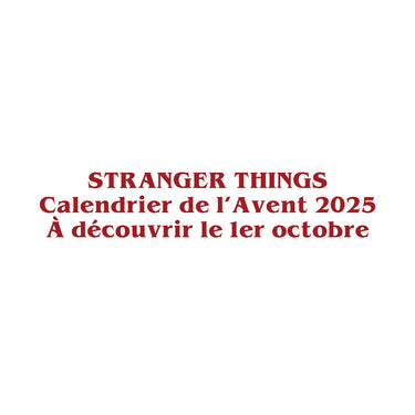 Calendrier de l'Avent Stranger Things 2025