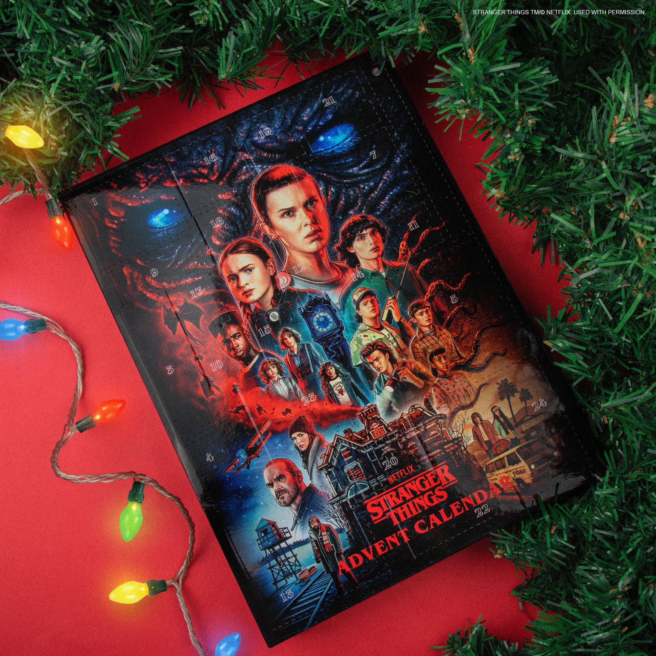 Calendrier de l'Avent Stranger Things Cinereplicas Cinereplicas