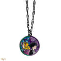 Collier Mercredi Addams - Pendentif "W" Gothique - Chaîne 50cm Alliage - Accessoire Fan, Cosplay, Halloween - 5