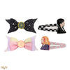 Lot de 4 barrettes Mercredi