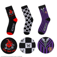 Set de 3 Paires de Chaussettes Mercredi