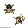 Set de 2 Pin's Zoro & Usopp