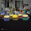 Set de 10 Bougies d’anniversaire Maisons Harry Potter