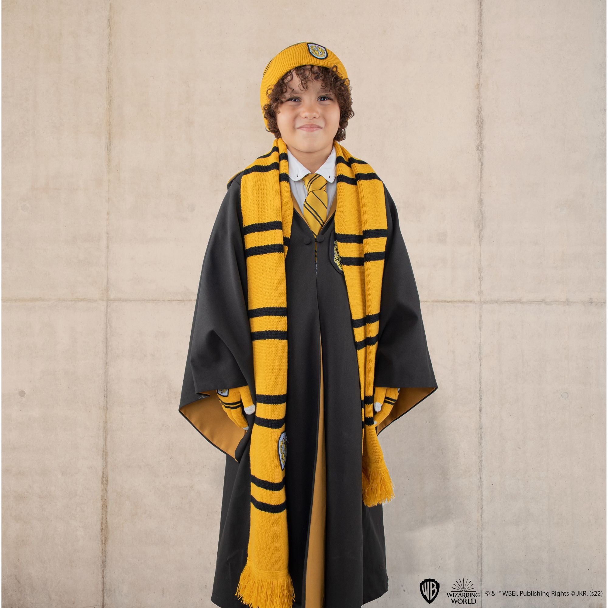 Harry Potter - Ensemble bonnet et écharpe HUFFLEPUFF - Enfant