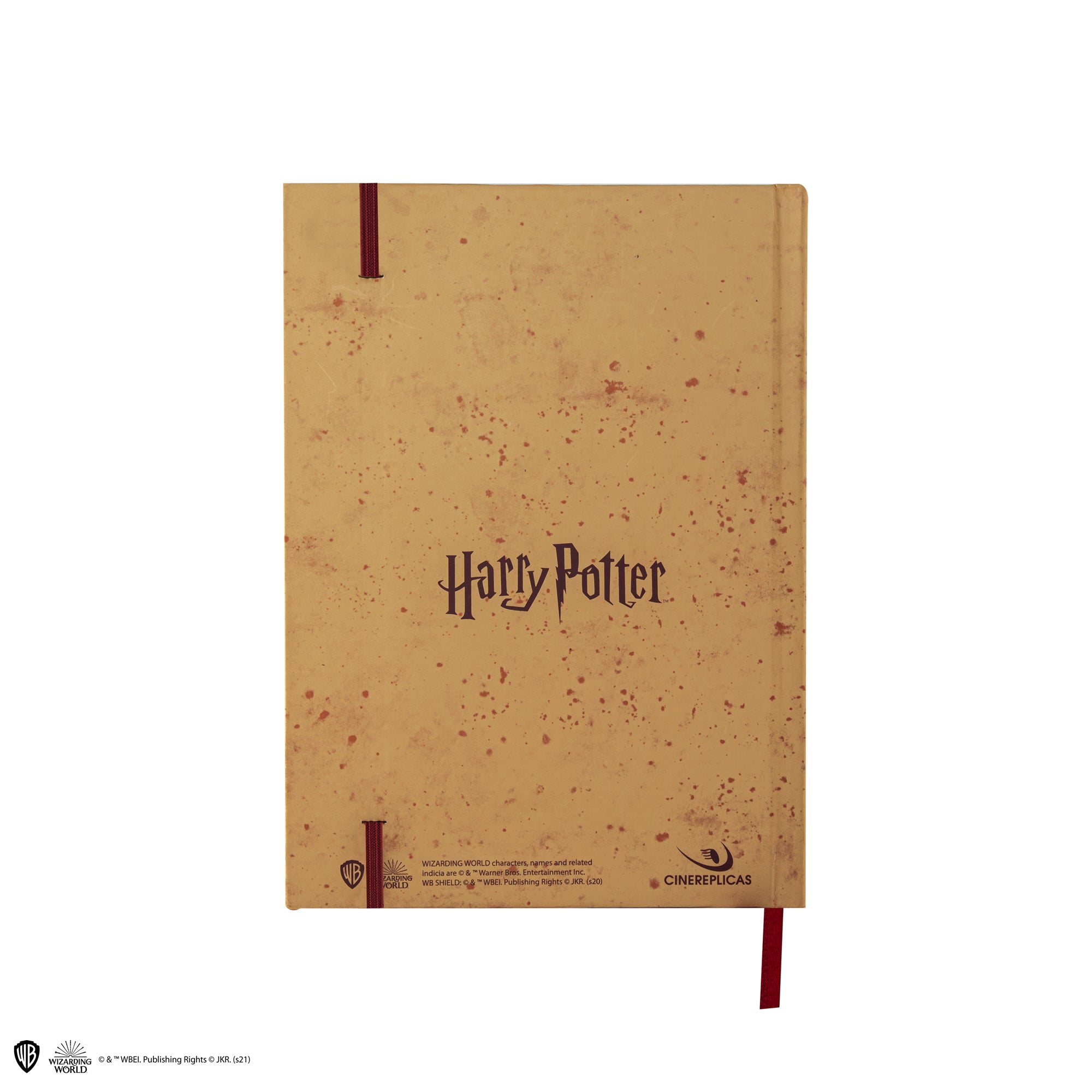 Carnet avec carte du Maraudeur, Harry Potter