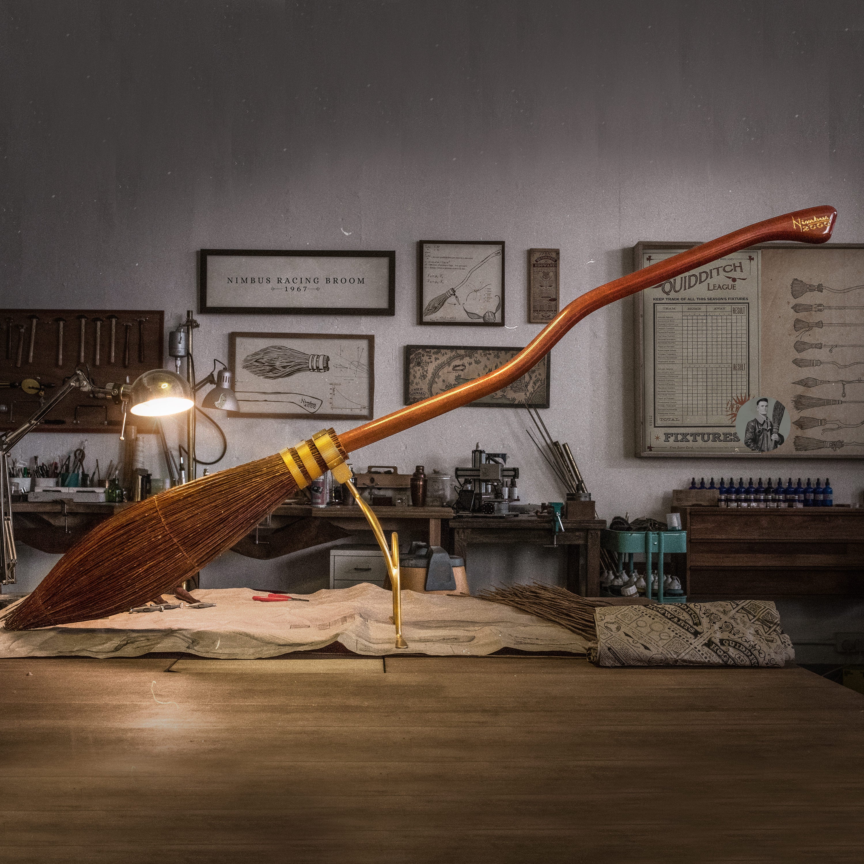 Hallmark Ornement Nimbus 2000 Harry Potter - Décoration Métal Arbre De Noël Collection