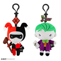 Porte-clés peluche Harley Quinn et Joker