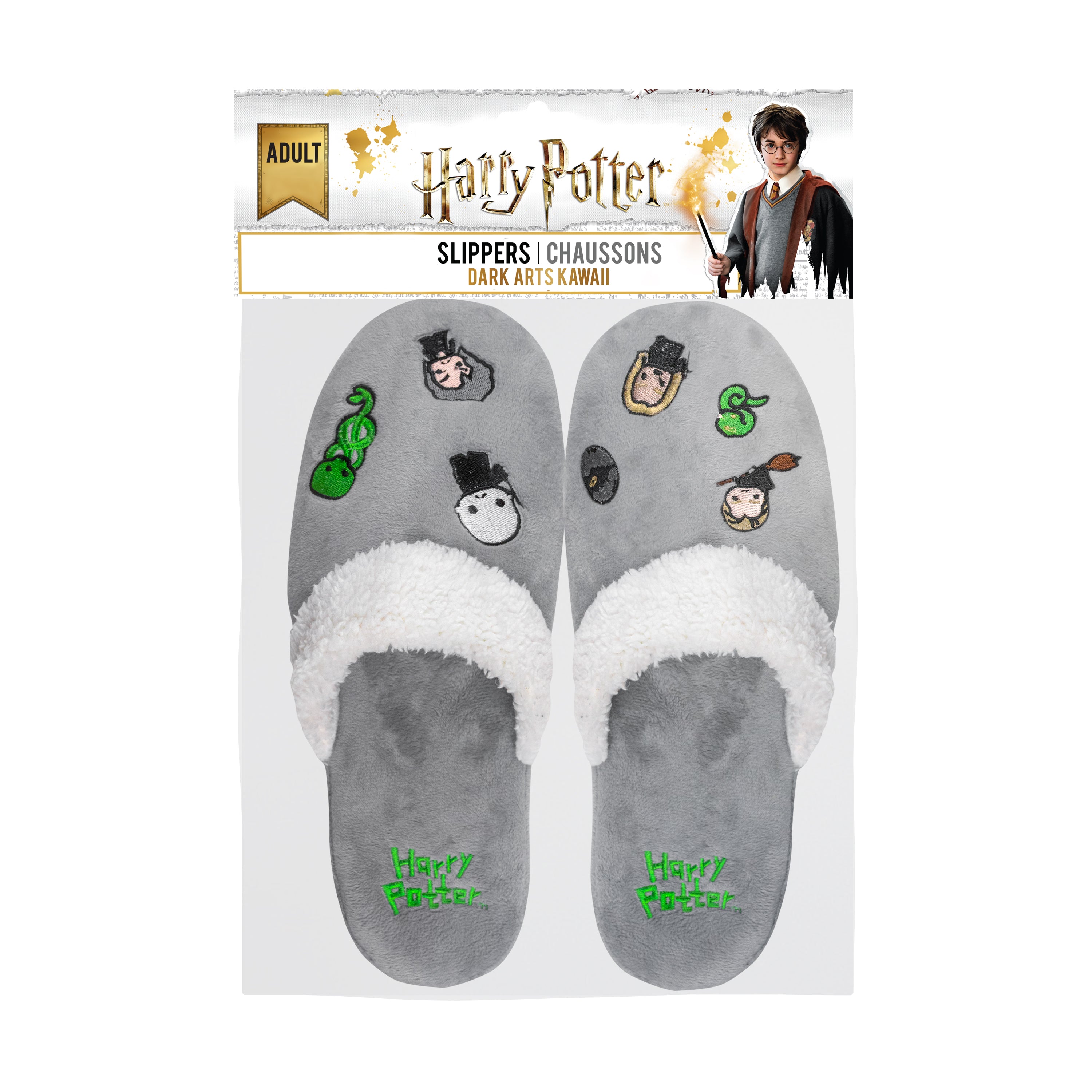 Chaussons Harry Potter Garçon – Confort Doux, Semelle Antidérapante, Design Magique Officiel