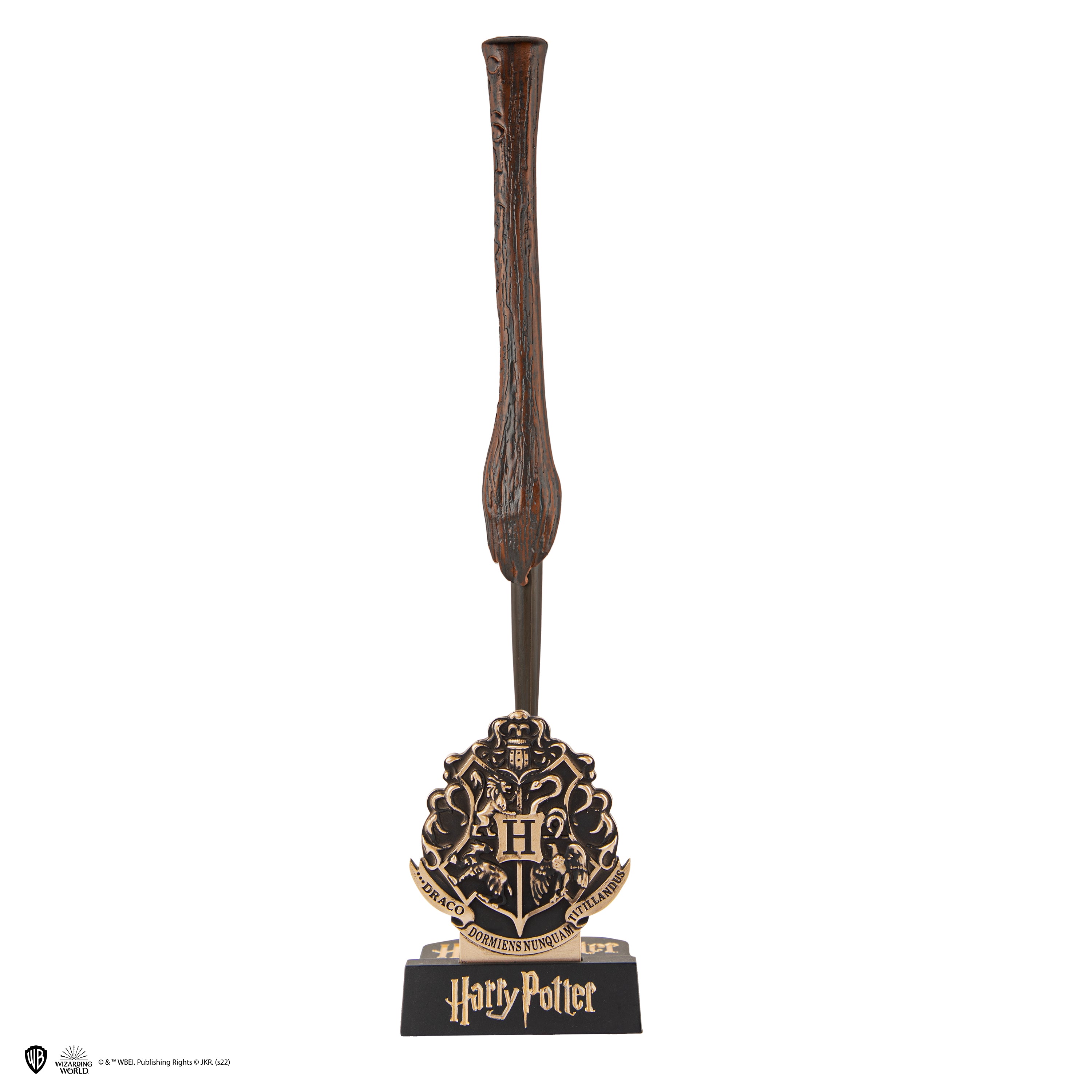 Stylo baguette avec socle & marque-page Bellatrix Lestrange, Harry Potter